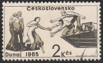 Stamps Czechoslovakia -  1432 - Ayuda por las inundaciones del Danubio