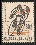 Sellos de Europa - Checoslovaquia -  Ciclismo