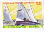 Stamps Equatorial Guinea -  OLIMPIADA DE MONTREAL-76