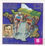 Stamps Equatorial Guinea -  TOUR DE FRANCE 