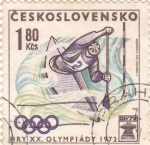 Stamps Czechoslovakia -  OLIMPIADA MUNICH-72