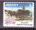 Stamps Europe - Jersey -  serie- Los años pasan