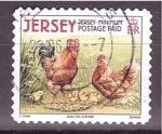 Stamps Jersey -  serie- Animales de granja