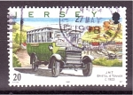 Stamps Jersey -  serie- Autobuses de Jersey- Bristol 4 Tonner