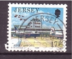 Stamps Europe - Jersey -  serie- Vistas de Jersey