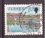 Sellos de Europa - Isla de Jersey -  serie- Vistas de Jersey