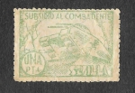 Stamps Spain -  Subsidio al Combatiente