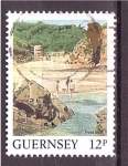 Sellos de Europa - Isla de Jersey -  serie- Vistas de Gernsey