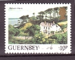 Stamps Europe - Jersey -  serie- Vistas de Gernsey