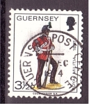 Stamps Europe - Jersey -  Uniformes militares
