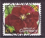 Stamps Europe - Jersey -  serie- Flores
