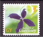 Stamps Europe - Jersey -  serie- Flores