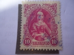 Stamps Nicaragua -  Homenaje a la reina Isabel la Católica en el V Cent. de su Nacimiento, 1451-1951. 