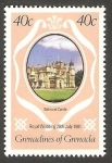 Stamps : America : Grenada :  397 - Castillo de Balmoral