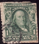 Stamps United States -  FRANKLIN