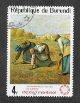 Stamps Burundi -  212 - Las Espigadoras