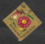 Stamps : Africa : Burundi :  C20 - Thunbergia