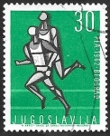 Sellos de Europa - Yugoslavia -  916 - Europero de atletismo