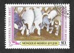 Stamps : Asia : Mongolia :  1069 - Ovejas