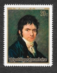 Stamps Rwanda -  408 - Ludwig Van Beethoven