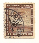 Stamps Chile -  Hidroavion