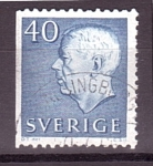 Stamps Sweden -  Gustavo Adolfo VI