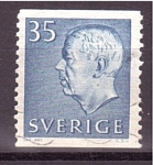 Stamps Sweden -  Gustavo Adolfo VI