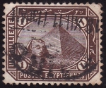 Stamps Egypt -  piramide y esfinge