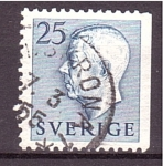Sellos de Europa - Suecia -  Gustavo Adolfo VI