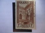 Sellos de Africa - Marruecos -  Medersa El Attarine - Escuela Coránica en Marruecos