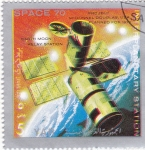 Stamps Yemen -  AERONAUTICA- ESTACIÓN INTERPLANETARIA