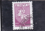 Stamps : Europe : Belarus :  CABALLERO MEDIEVAL 