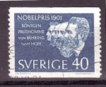 Sellos de Europa - Suecia -  serie- Premios Nobel