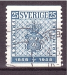 Stamps Sweden -  Centenario- Escudo de Armas