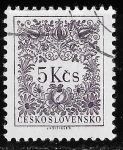 Stamps : Europe : Czechoslovakia :  Checoslovaquia-cambio