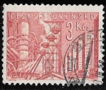 Stamps Czechoslovakia -  Checoslovaquia-cambio