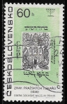 Stamps : Europe : Czechoslovakia :  Checoslovaquia-cambio