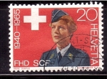 Stamps Switzerland -  25 aniv.