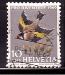 Stamps Switzerland -  serie- Fauna- pro juventud