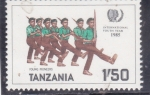 Stamps Tanzania -  JUVENTUDES INTERNACIONALES 