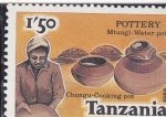 Stamps Tanzania -  ALFARERÍA