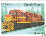 Stamps : Africa : Guinea_Bissau :  LOCOMOTORA