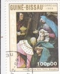 Stamps Guinea Bissau -  ADORACIÓN DE LOS REYES 
