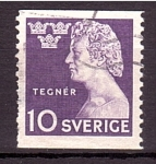 Stamps Sweden -  Tegnér