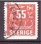Stamps Sweden -  serie- Pinturas rupestres