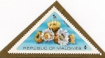 Stamps Maldives -  Plantas