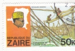 Sellos de Africa - Repblica Democrtica del Congo -  EXPEDICIÓN RIO CONGO 