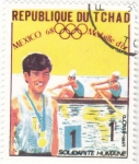 Stamps Chad -  OLIMPIADA MEXICO-68
