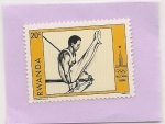 Stamps Rwanda -  Olimpiadas de 1980