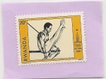 Sellos de Africa - Rwanda -  Olimpiadas de 1980